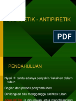 ANALGETIK Dan ANTIPIRETIK