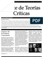 Debate de Teorías Críticas