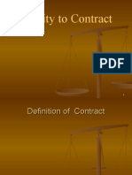 Competence of Contracting Parties