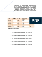 Ejercicios de Modelo Matematico PL