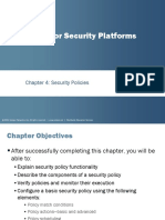 JNCIS SEC PPT - Security Policies - Coruse 10.a