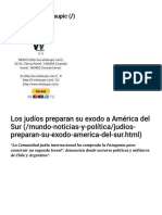 Historia Sobre La Migración Del Pueblo Judío