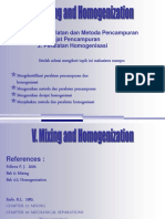 Mixing Dan Homogenizing