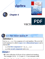 Linear Algebra Vector - Space