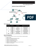 Exercice 7.4.1 - Configuration de Base de DHCP Et NAT