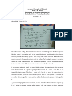 Advanced Strength of Materials Prof. S. K. Maiti Department of Mechanical Engineering Indian Institute of Technology, Bombay Lecture - 15