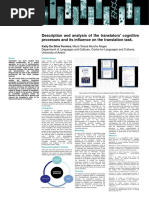 Description and Analysis of The Translators' Cognitive Processes and Its Influence On The Translation Task