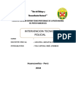 Intervención Policial Técnico