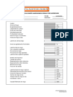 Plantilla Programa de Riego