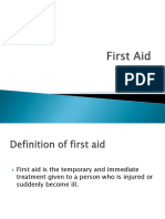 First Aid