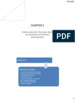 Chapter 5 Scheduling & Tracking Edited 03042014