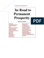 The Road To Permanent Prosperity by Dewey B Larson