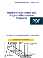 Mecanismos de Empuje de Hidrocarburos