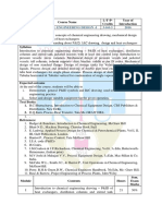 CH312 Chemical Engineering Design - I