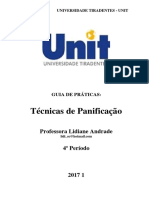 GUIA de PRÁTICAS Técnicas de Panificação 2017 1