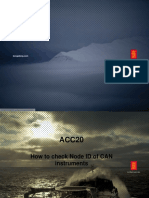 How To Check Node ID of CAN Instruments