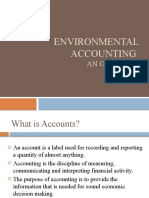 Environmental Accounting: An Overview