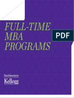 Kellogg FTMBA Viewbook