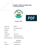 HMT - Course File