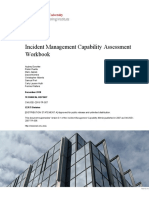 Incident Management Capability Assessment Workbook