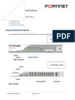 FortiGate LED Specs