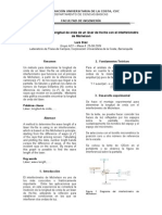 Determinación de La Longitud de Onda de Un Láser de He-Ne Con El Interferómetro de Michelson