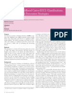 Early Childhood Caries Classification