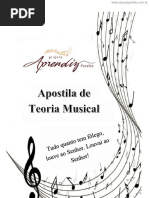 (Cliqueapostilas - Com.br) Apostila de Teoria Musical I PDF