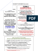 Foundation Identity Documents Flowchart