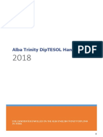 Alba English Trinity DipTESOL Handbook 2018