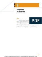 Appendix H-Properties of Materials