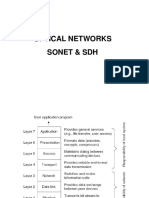 Optical Networks Sonet & SDH