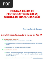 Puesta A Tierra de Protección y Servicio en CT