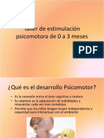 Taller de Estimulación Psicomotor de 0 A 3