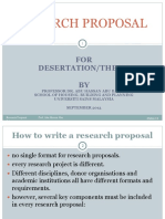 Research Proposal - by Professor Dr. Abu Hassan Abu Bakar