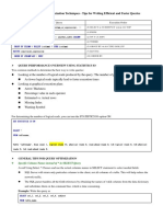 SQL Server Query Optimization Techniques PDF