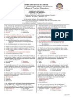 Prelim Profed 3 Key