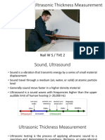 Introduction To Ultrasonic Thickness Measurement