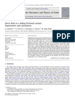 Journal of The Mechanics and Physics of Solids: J. Scheibert, A. Prevost, G. Debregeas, E. Katzav, M. Adda-Bedia