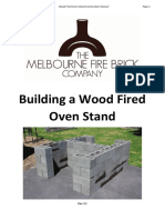 Building A Wood Fired Oven Stand