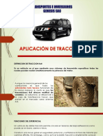 Uso de Camionetas Con Tracciòn 4x4