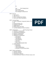 Biochemistry Syllabus