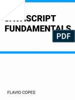 Javascript Fundamentals