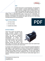 Servo Motors Overview