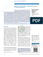 Effect of Orthodontic Sealant Containing Antimicrobial Selenium On The Shear Bond Strength of Orthodontic Bracket