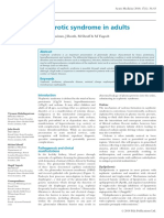 Nephrotic Syndrome in Adults: Acute Medicine 2018 17 (1) : 36-43 36