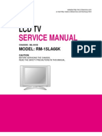 TV LG 15la6r LCD Service - Manual