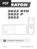 Manual Auraton 2025 RTH