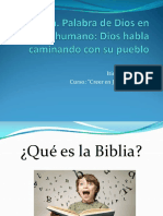 La Biblia: Palabra de Dios Humana