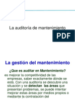 Auditoria de Mantenimiento